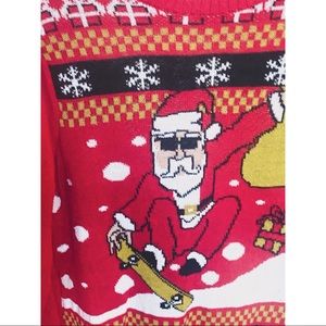 Christmas Sweater Red Sz M Ugly Christmas sweater